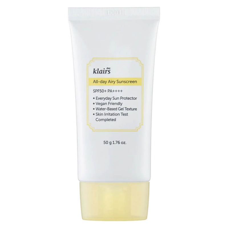 

Средства для загара Dear, Klairs, All-Day Airy Sunscreen SPF50+ PA++++