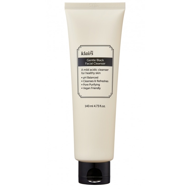 

Пенка для лица Dear, Klairs, Gentle Black Facial Cleanser