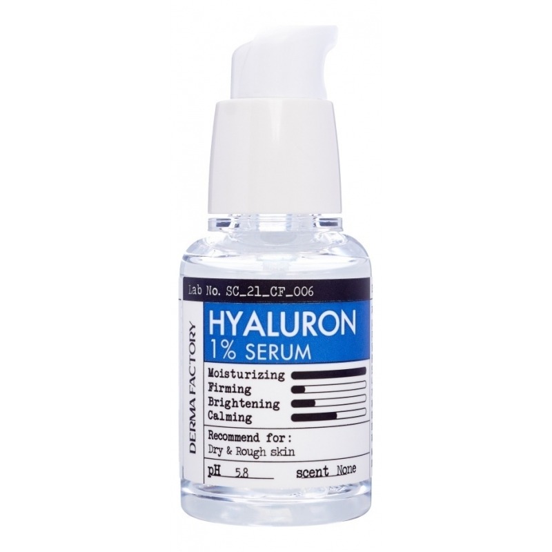 

Сыворотка для лица Derma Factory, Hyaluronic Acid 1%