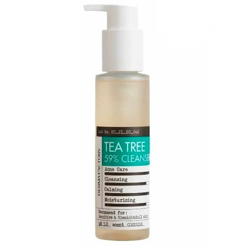 

Гель для лица Derma Factory, Tea Tree 59% Cleanser