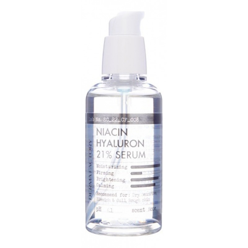 

Сыворотка для лица Derma Factory, Niacin Hyaluron 21%