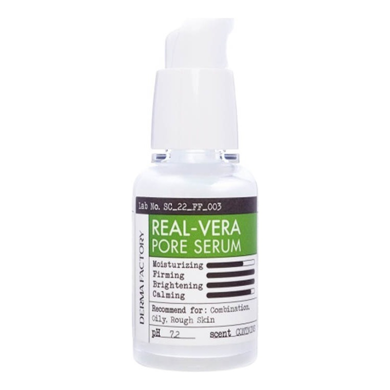

Сыворотка для лица Derma Factory, Real Vera Pore