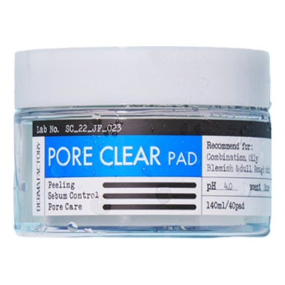 

Средства для умывания Derma Factory, Pore Clear Pad