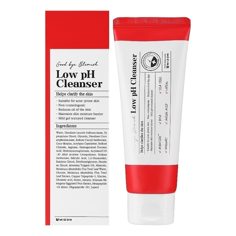 

Пенка для лица Mizon, Good Bye Blemish Low pH Cleanser