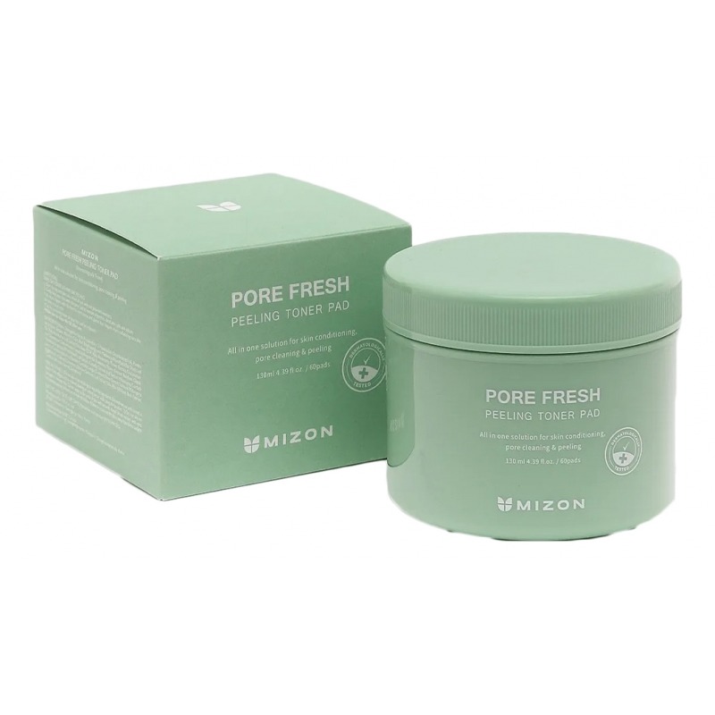 

Тонер для лица Mizon, Pore Fresh Peeling Toner Pad