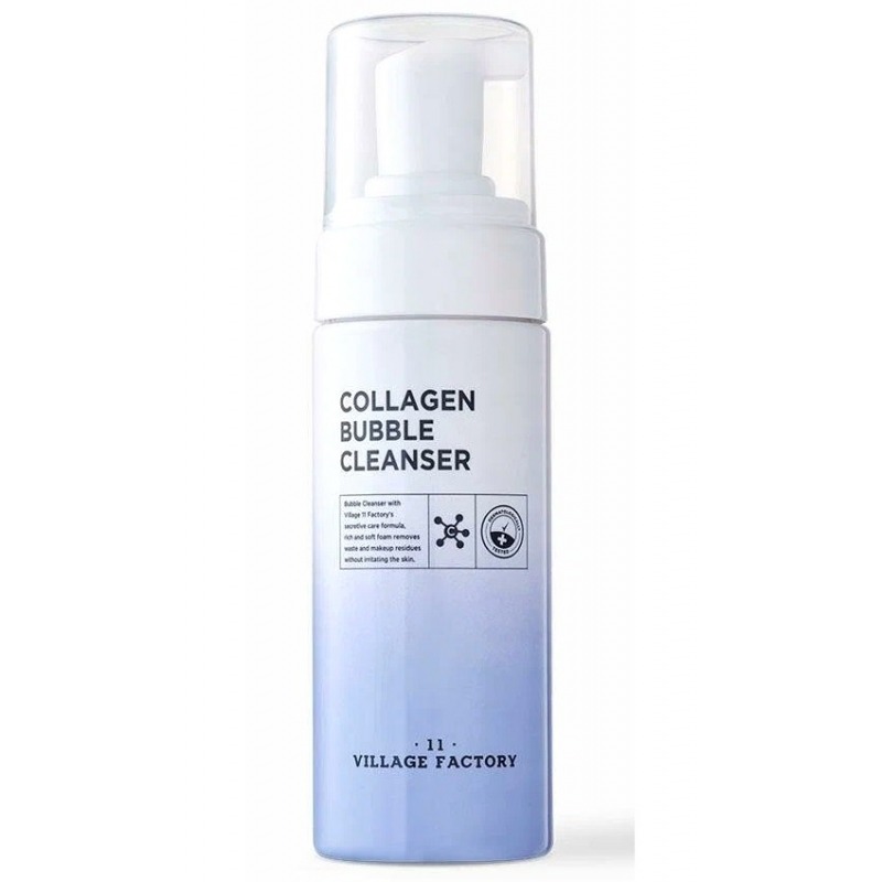 

Пенка для лица Village 11 Factory, Collagen Bubble Cleanser