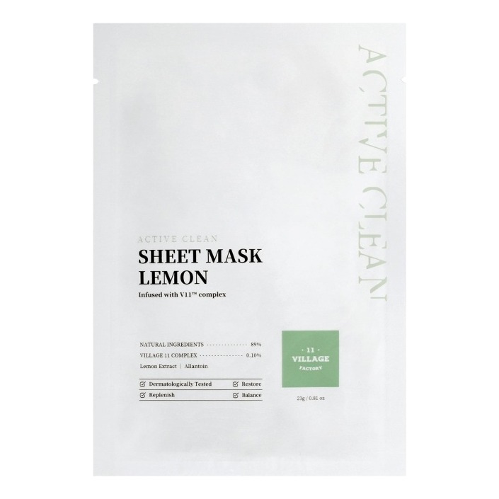 

Маска для лица Village 11 Factory, Active Clean