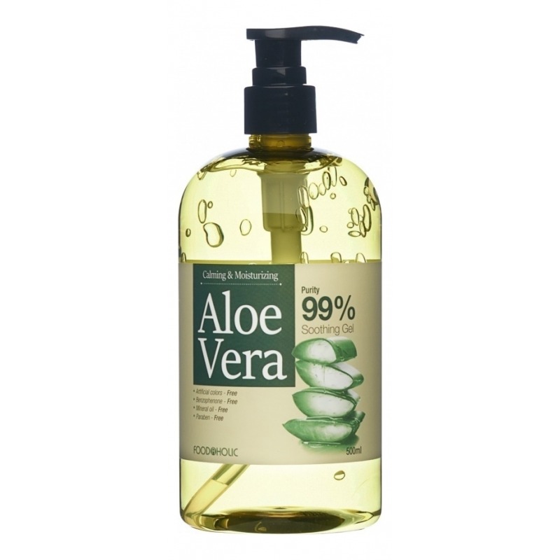 Гель для тела Foodaholic Calming & Moisturizing Aloe Vera 99% Soothing