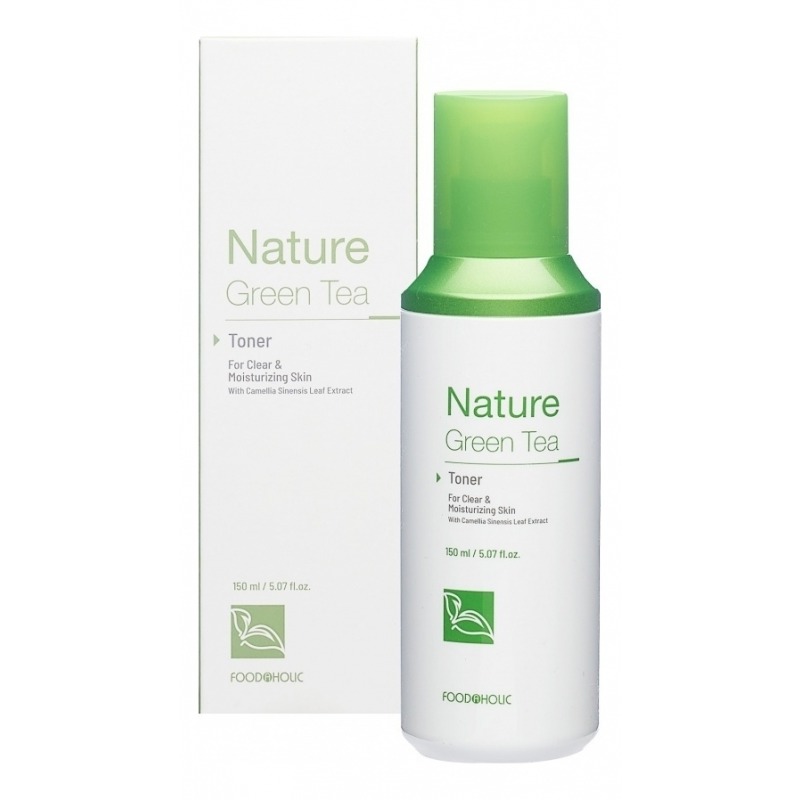 

Тонер для лица Foodaholic, Nature Green Tea