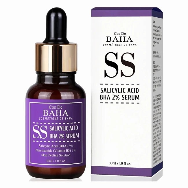 

Сыворотка для лица Cos De Baha, Salicylic Acid