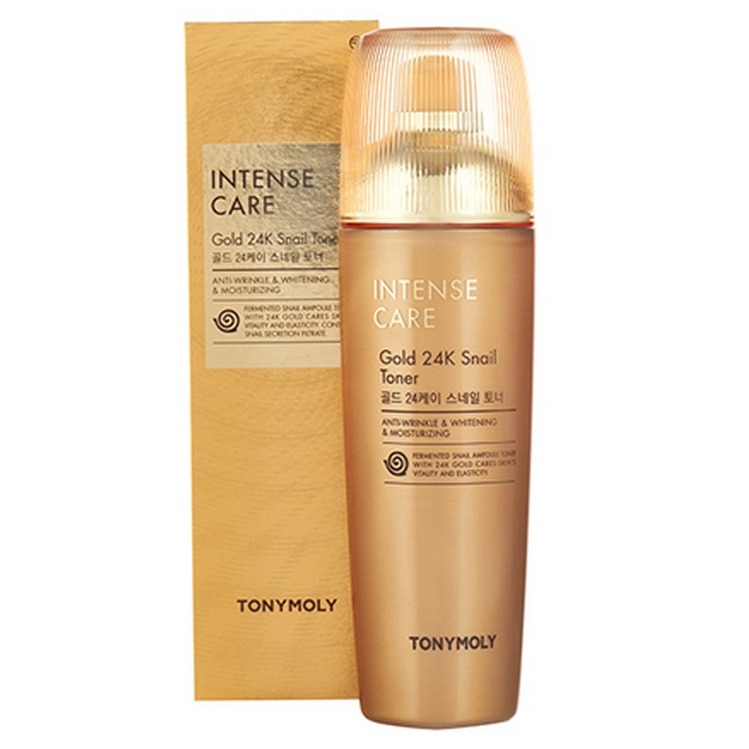 

Тонер для лица Tony Moly, Intense Care Gold 24K Snail