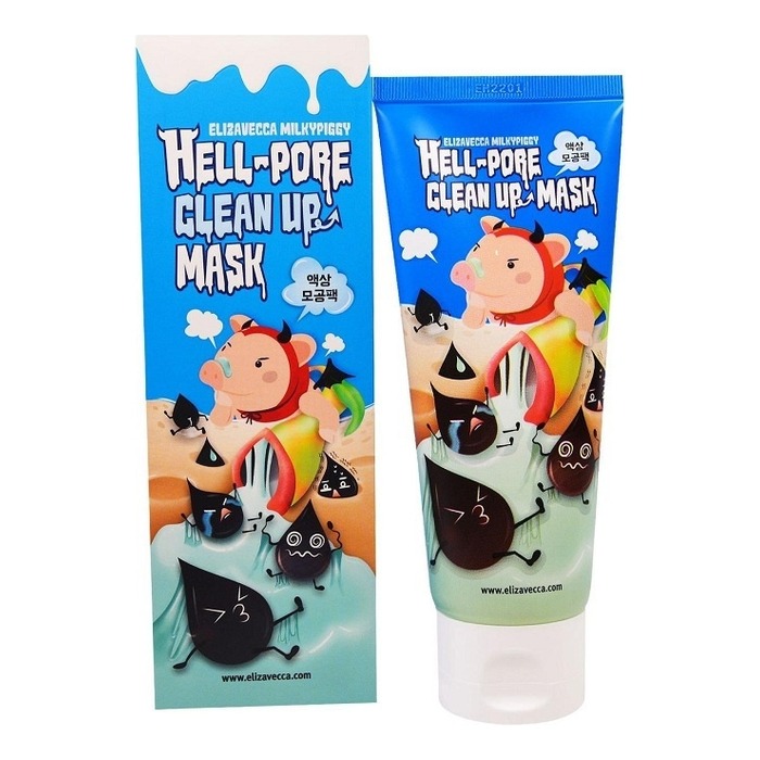 

Маска для лица Elizavecca, Milky Piggy Hell-Pore Clean Up Mask