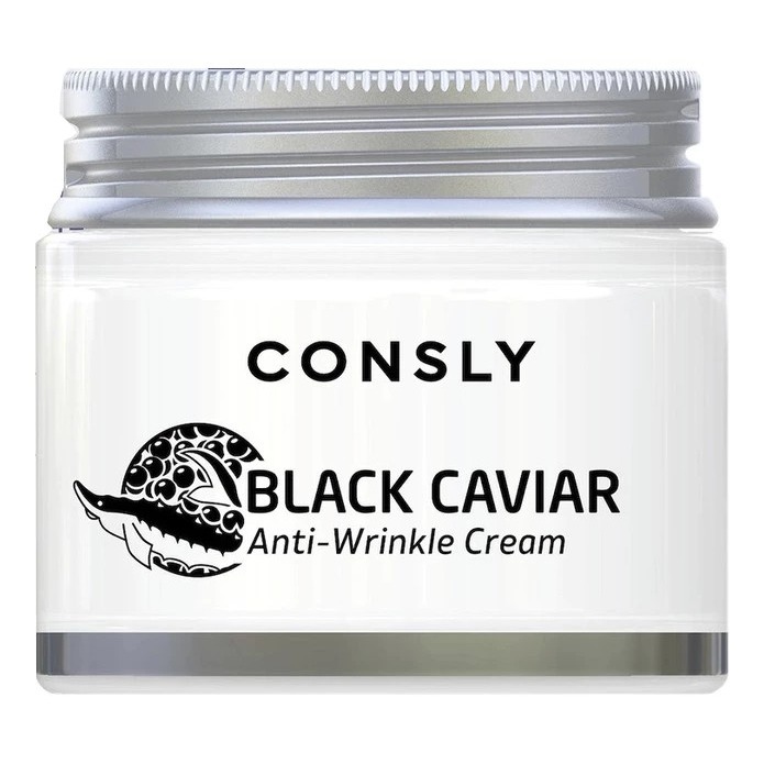 Крем для лица Consly Black Caviar Anti-Wrinkle