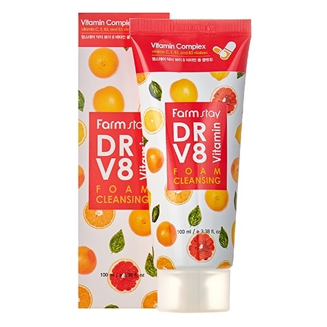 

Пенка для лица FarmStay, DR V8 Vitamin