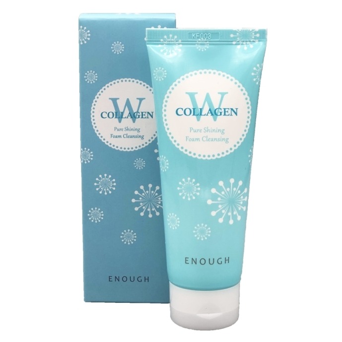 

Пенка для лица Enough, W Collagen Pure Shining