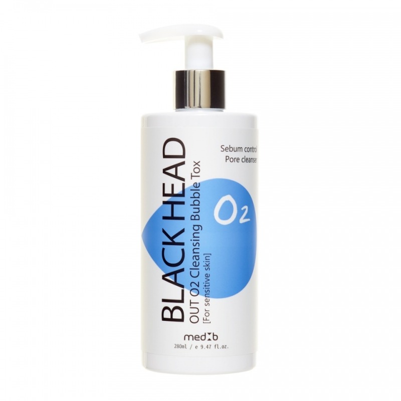 Пенка для лица Med B Black Head OUT O2 Cleansing Bubble Tox