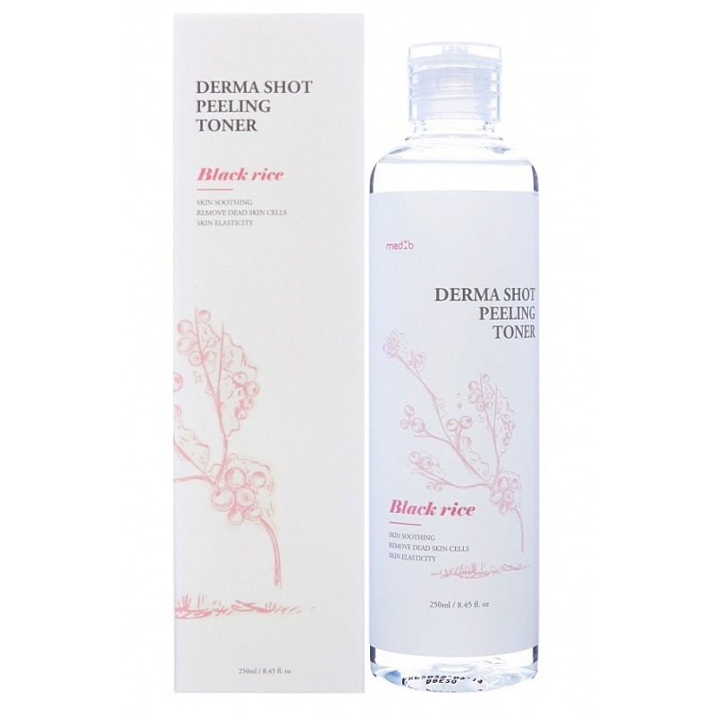 

Тонер для лица Med B, Derma Shot Toner Black rice