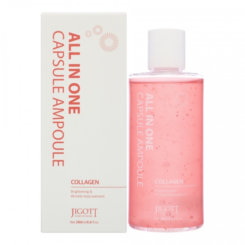 

Сыворотка для лица Jigott, All-In-One Collagen Capsule Ampoule