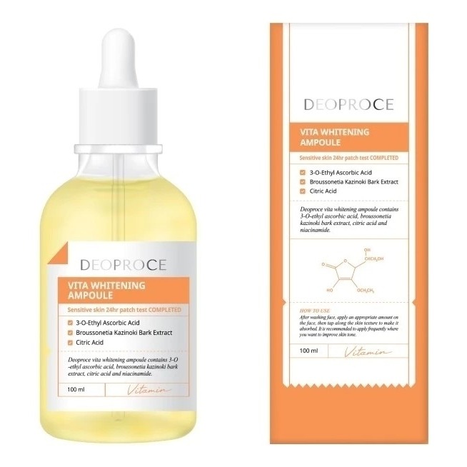 

Сыворотка для лица Deoproce, Vita Whitening Ampoule