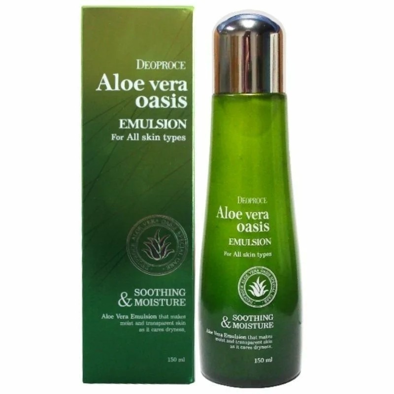 

Эмульсия для лица Deoproce, Aloe Vera Oasis