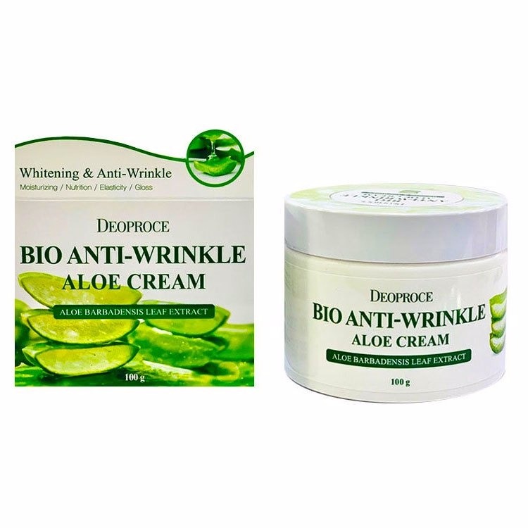 

Крем для лица Deoproce, Bio Anti-Wrinkle Aloe