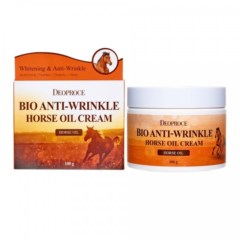 Крем для лица Deoproce Bio Anti-Wrinkle Horse