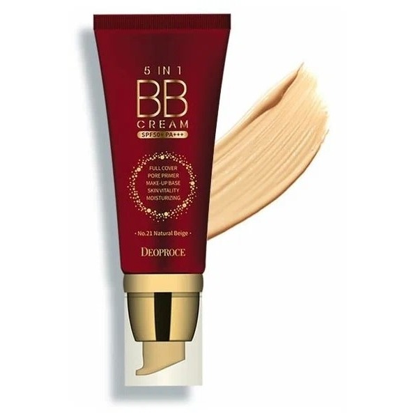 

Тональный крем Deoproce, 5 In 1 BB Cream SPF50+ PA+++