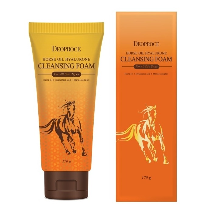 

Пенка для лица Deoproce, Horse Oil Hyalurone