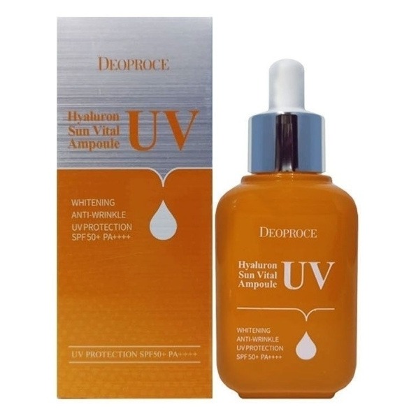 

Сыворотка для лица Deoproce, Hyaluron Sun Vital Ampoule UV SPF50+ PA++++