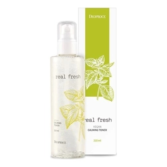 

Тонер для лица Deoproce, Real Fresh Vegan Calming