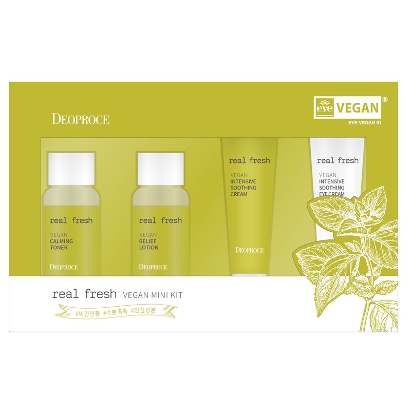 

Набор для лица Deoproce, Real Fresh Vegan