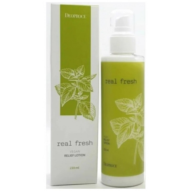 

Лосьон для лица Deoproce, Real Fresh Vegan Relief