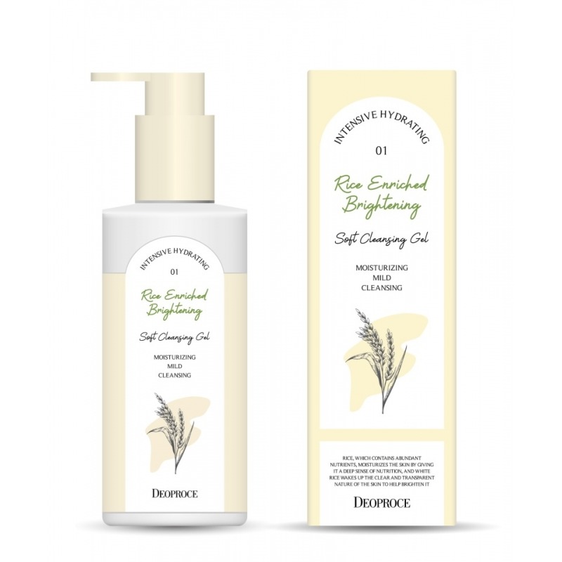 

Гель для лица Deoproce, Rice Enriched Brightening