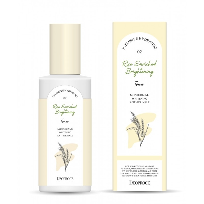 

Тонер для лица Deoproce, Rice Enriched Brightening