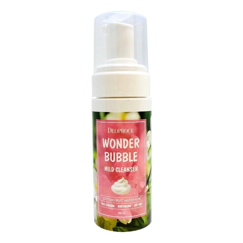 

Пенка для лица Deoproce, Wonder Bubble Mild Cleanser