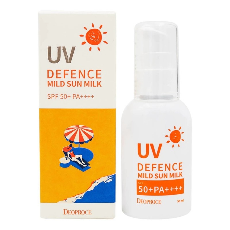 Средства для загара Deoproce UV Defence Mild Sun Milk