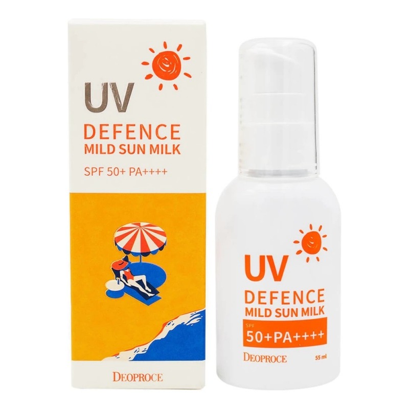 

Средства для загара Deoproce, UV Defence Mild Sun Milk
