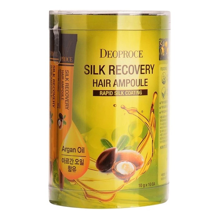 

Сыворотка для волос Deoproce, Silk Recovery Hair Ampoule