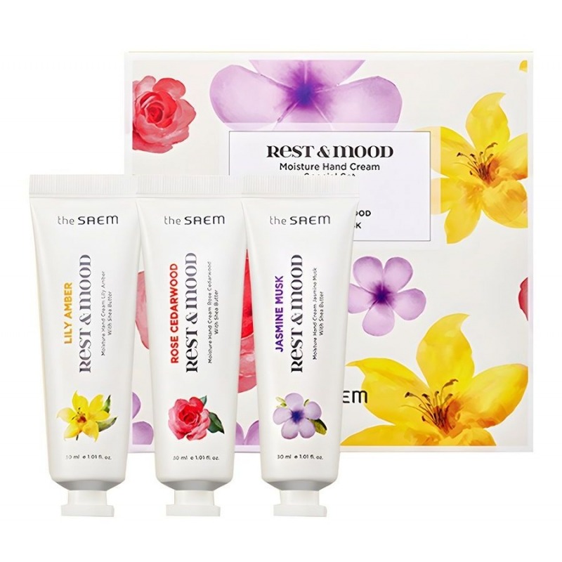 

Крем для рук The Saem, Rest & Mood Moisture