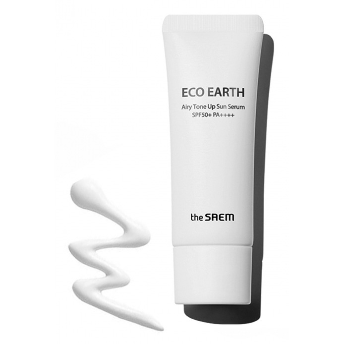 

Средства для загара The Saem, Eco Earth Airy Tone Up Sun