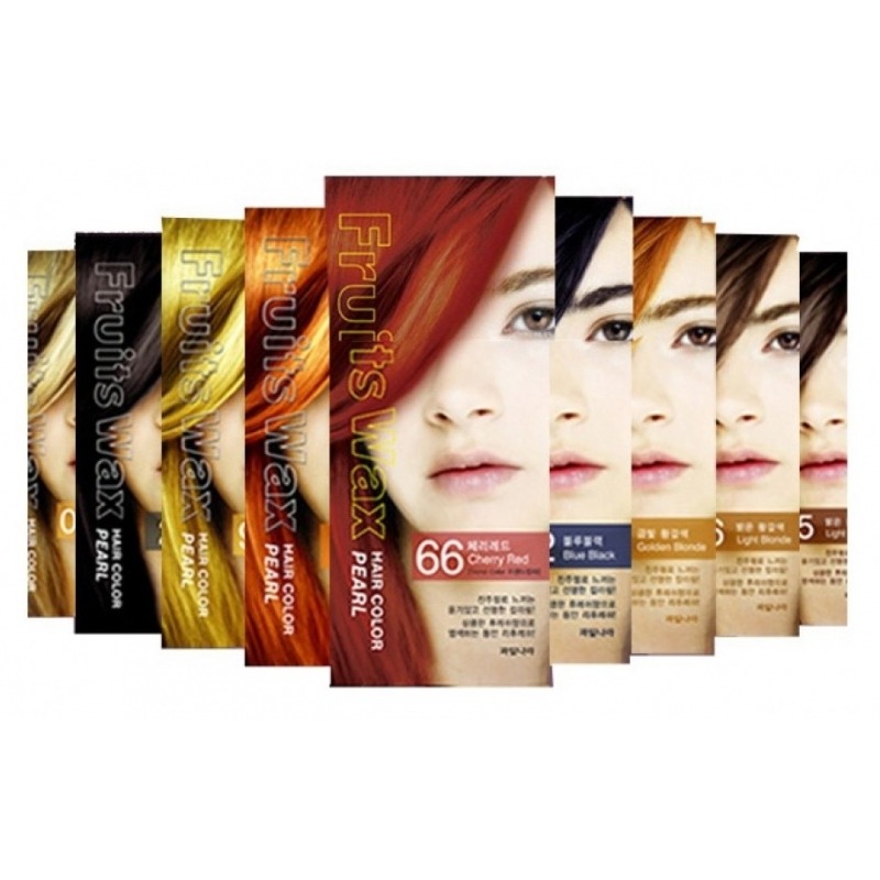 

Краска для волос Welcos, Fruits Wax Pearl Hair Color