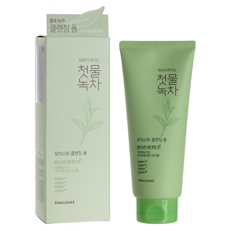 

Пенка для лица Welcos, Kwailnara Green Tea Moist