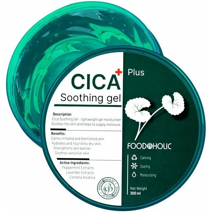 

Гель для тела Foodaholic, Cica Soothing