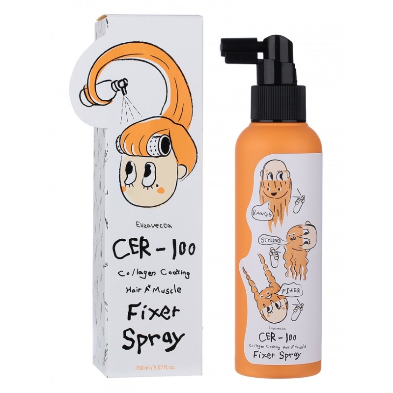 

Спрей для волос Elizavecca, CER-100 Collagen Coating Hair A+ Muscle