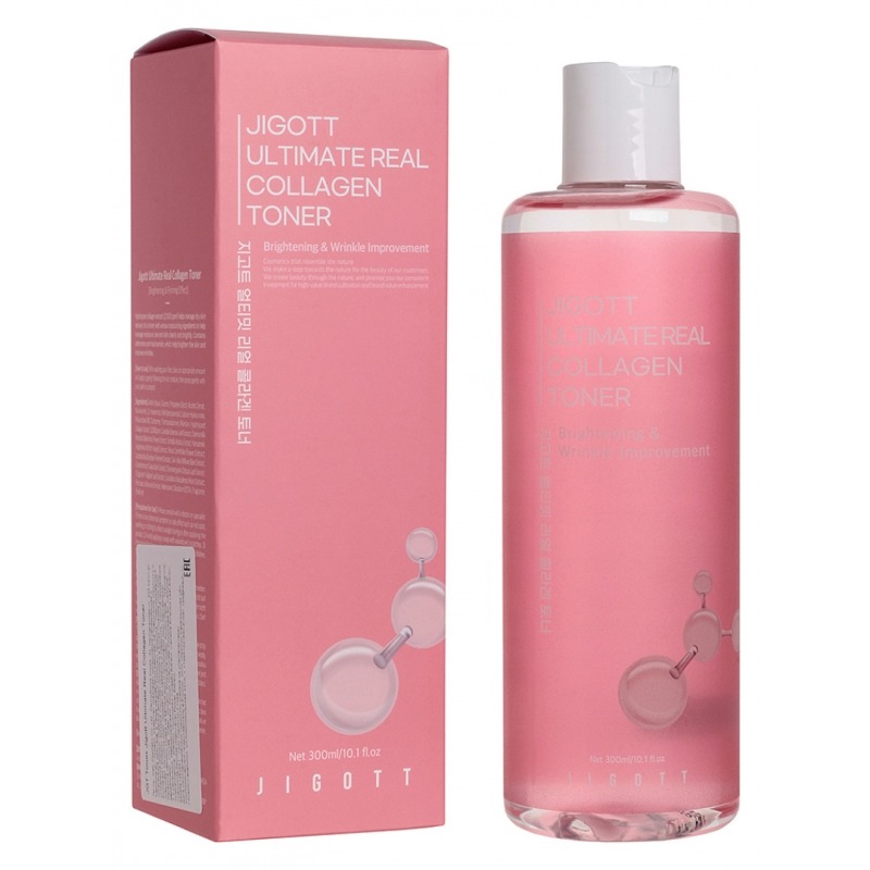 

Тонер для лица Jigott, Ultimate Real Collagen
