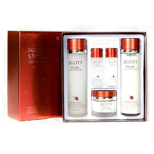 

Набор для лица Jigott, Snail Essence Moisture Skin Care