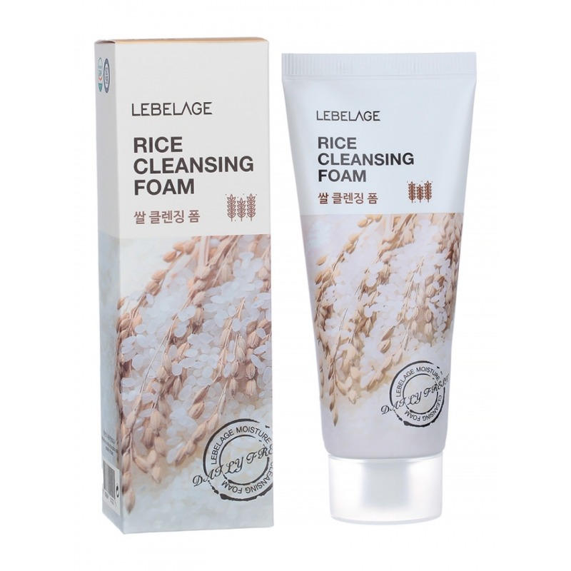 

Пенка для лица Lebelage, Rice Cleansing Foam