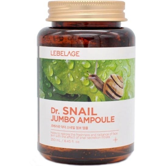 

Сыворотка для лица Lebelage, Dr. Snail Jumbo Ampoule