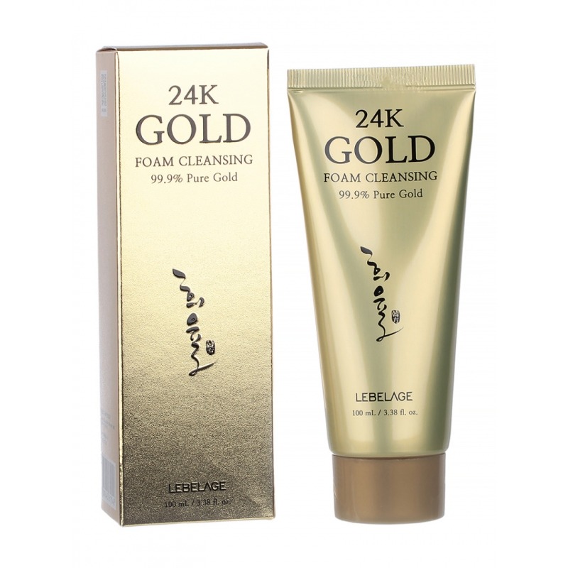 

Пенка для лица Lebelage, 24K Gold