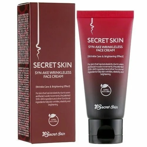 

Крем для лица Secret Skin, Syn-ake Wrinkleless Face